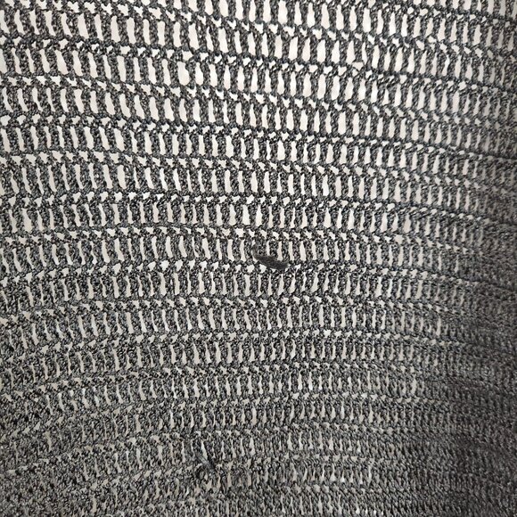 Kroshetta Crocheted Beaded Black Cardigan Y2K Size Medium - Picture 5 of 12